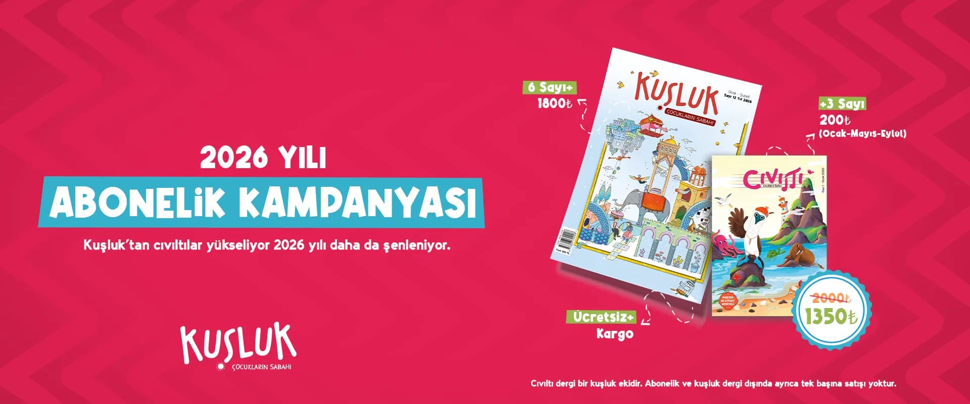 2026 Yılı Abonelik Kampanyası