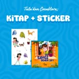 sayg─▒ denen stciker kitap