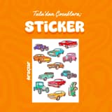 arac╠ğlar stciker