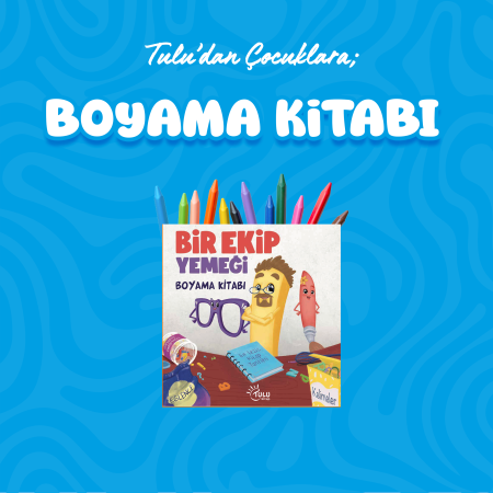 BİR EKİP YEMEĞİ BOYAMA KİTABI