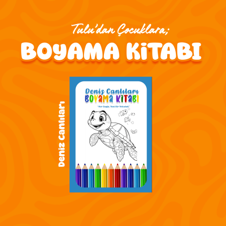 DENİZ CANLILARI BOYAMA KİTABI