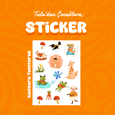 KANGURU TUMTURAK STİCKER