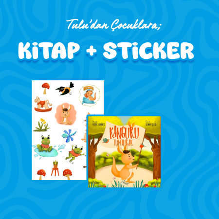 KANGURU TUMTURAK KİTABI + STİCKER
