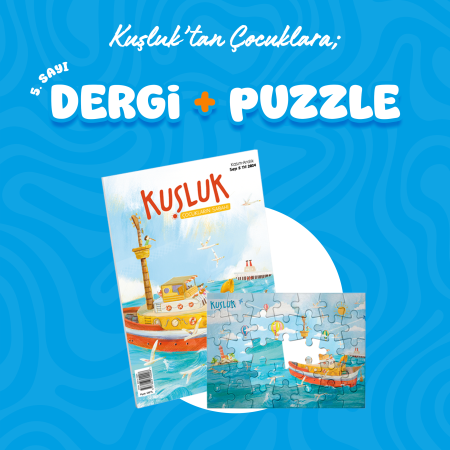 KUŞLUK DERGİ 5. SAYISI + PUZZLE