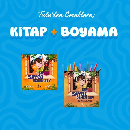 ŞU SAYGI DENEN ŞEY KİTABI + BOYAMA KİTABI