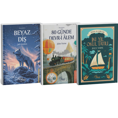 TULU KLASİKLER SERİSİ | Beyaz Diş + İki Yıl Okul Tatili + Seksen Günde Devrialem
